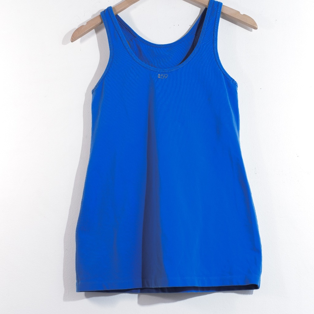 *3for$25/ 5for$39 Splits 59 Royal Blue Yoga Tank Top Built In Bra Med